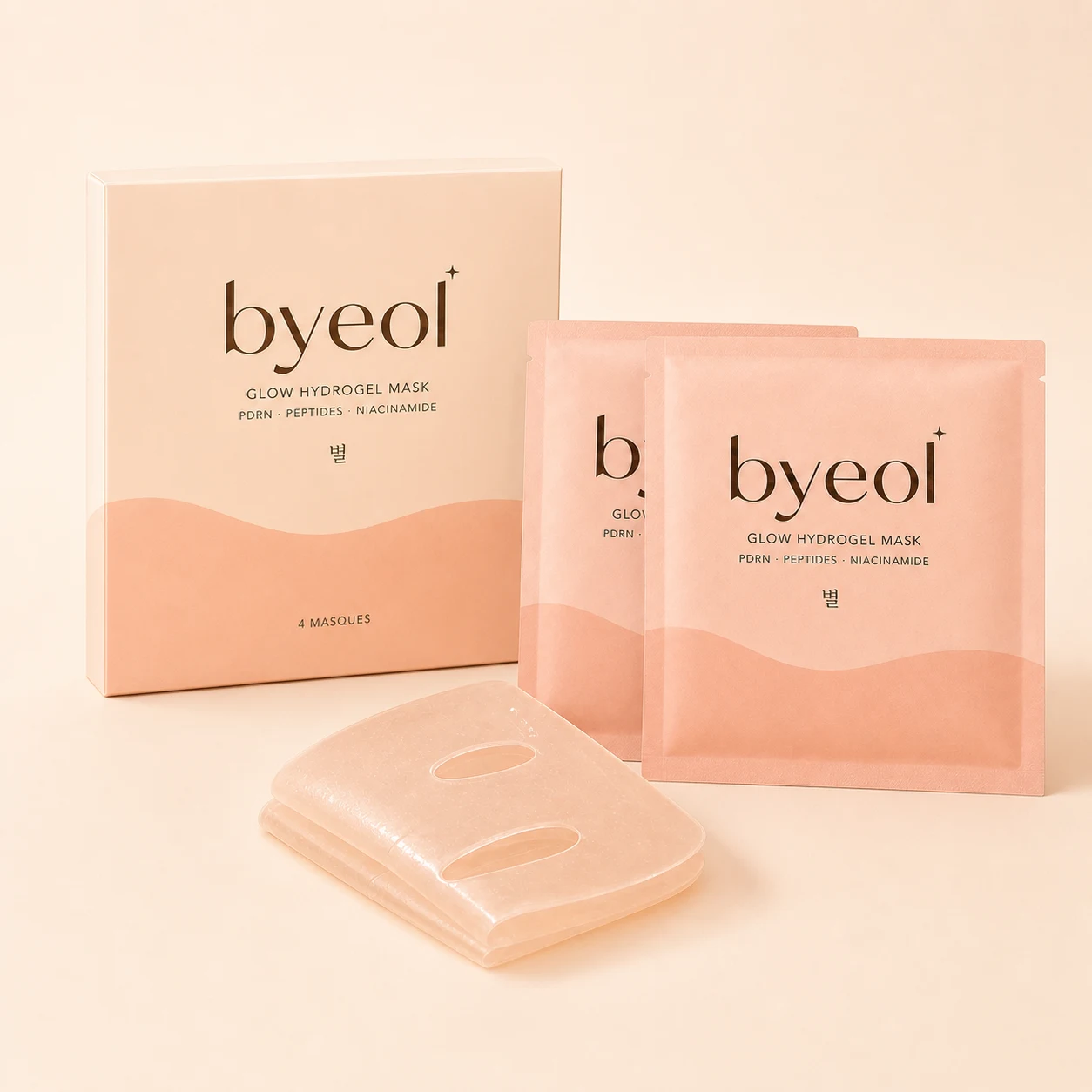 Glow Hydrogel Masks